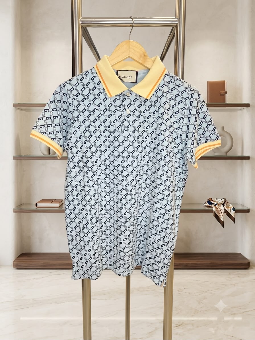Gucci all over print sky color