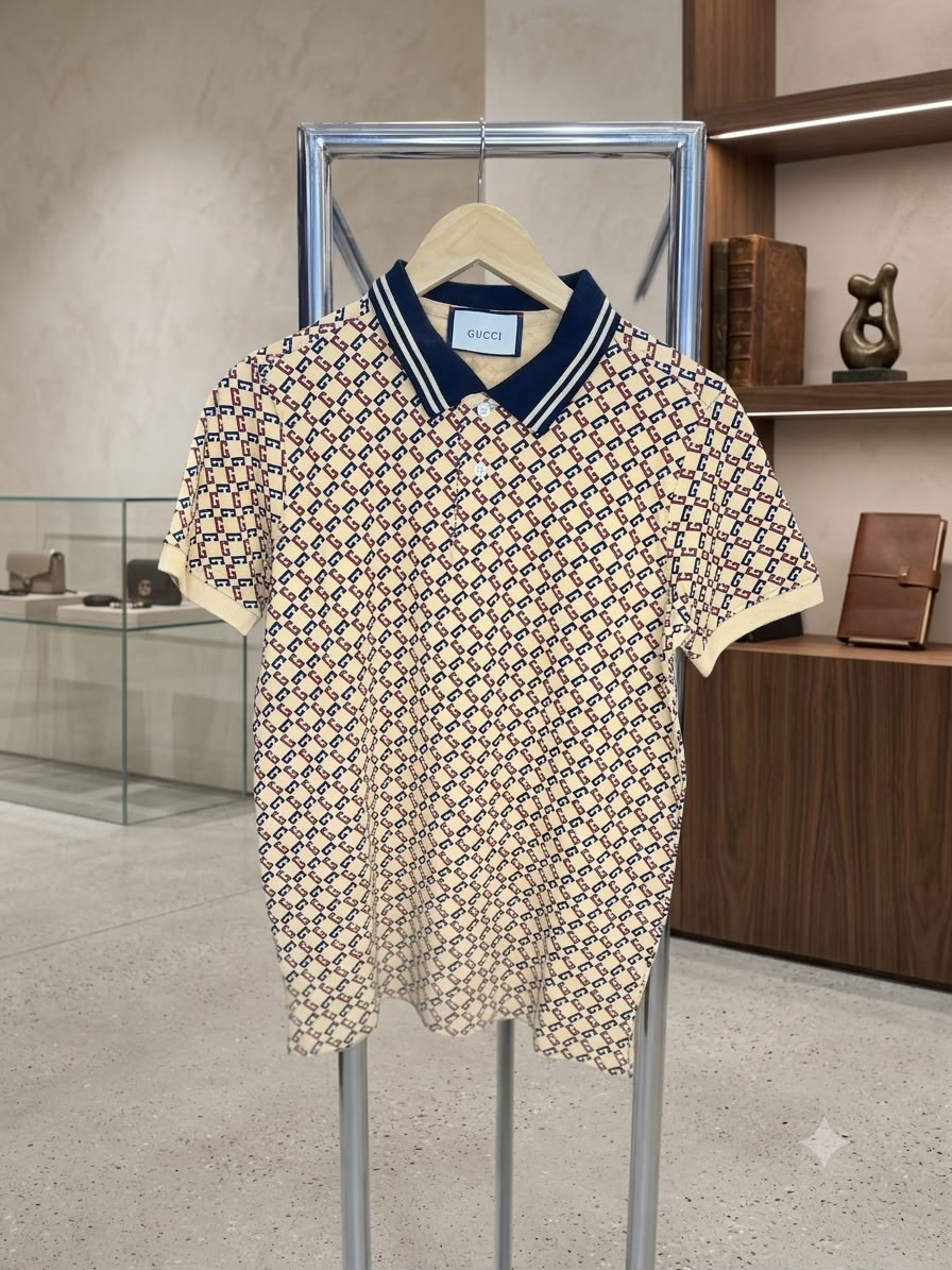 Gucci all over print khaki color